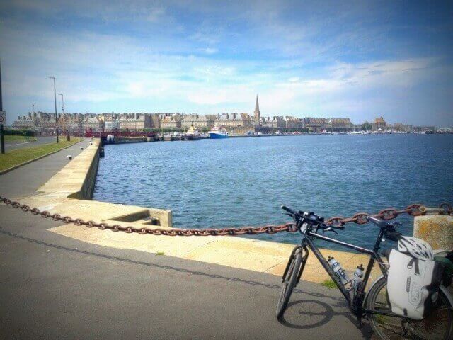 Cycling in St Malo France